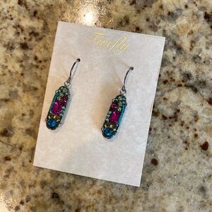 Firefly drop earrings